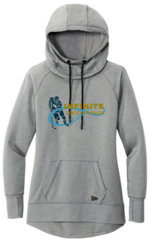 New Era® Women's Tri-Blend Fleece Pullover Hoodie