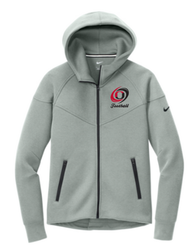 Nike Women’s Tech Fleece Full-Zip Hoodie - Grey