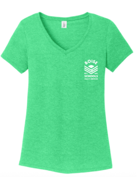 District ® Women’s Perfect Tri ® V-Neck Tee - Green Frost