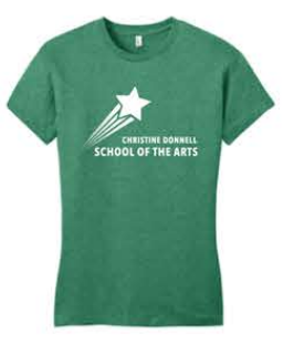 District ® Women’s Fitted Very Important Tee ® - Heather Green