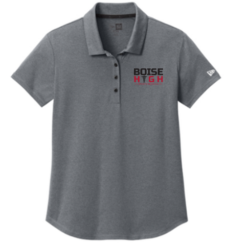 New Era® Women’s Power Polo - Grey