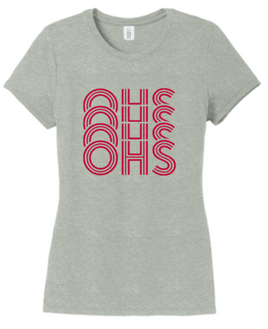 District ® Women’s Perfect Tri ® Tee - Heather Grey
