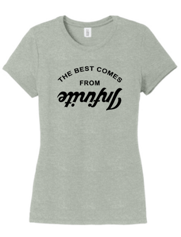 District® Women’s Perfect Tri® Tee - Heathered Grey