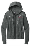 Nike Ladies Gym Vintage Full-Zip Hoodie - Anthracite
