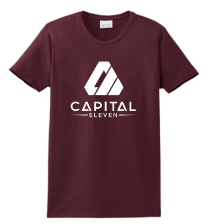 Port & Co™ Women's Essential Tee - Athletic Maroon