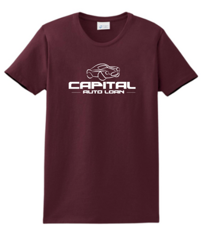 Port & Co™ Women's Essential Tee - Athletic Maroon