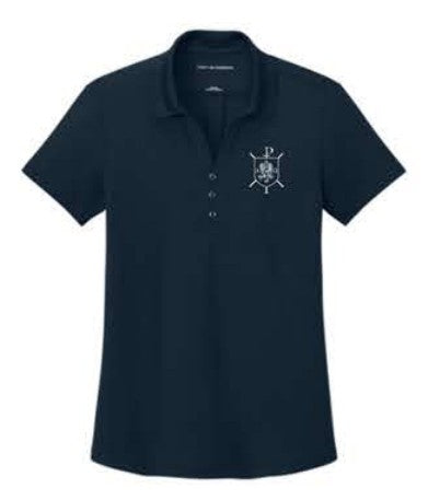 Port Authority® Women’s Plaited Pique Polo - Night Navy