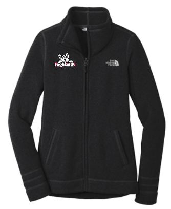 The North Face® Ladies Sweater Fleece Jacket - Black