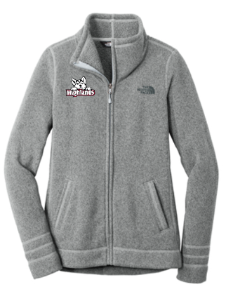 The North Face® Ladies Sweater Fleece Jacket - Grey