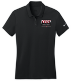 Nike Women's Dry Essential Solid Polo - Black