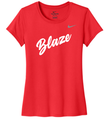Nike Women's Team rLegend Tee - Red