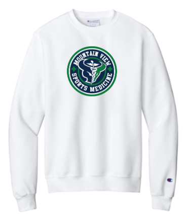 Champion® Powerblend® Crewneck Sweatshirt - White