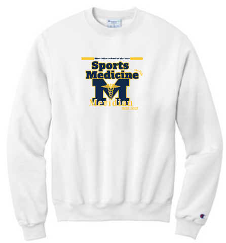 Champion® Powerblend® Crewneck Sweatshirt - White
