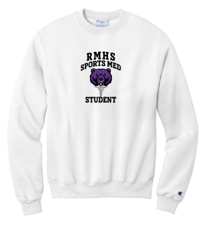 Champion® Powerblend® Crewneck Sweatshirt - White