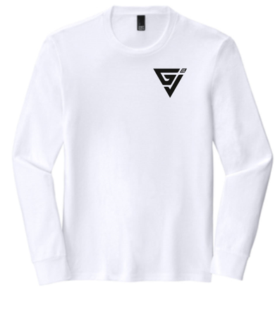District ® Perfect Tri ® Long Sleeve Tee - White