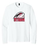 District® Perfect Tri® Long Sleeve Tee - White ***Name and Number Option***
