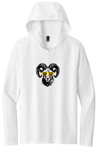 District® Perfect Tri® Long Sleeve Hoodie - Youth & Adult - White
