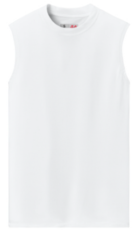A4 Compression Muscle Tee - White