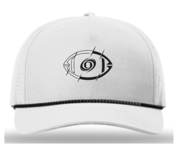 Richardson Laser Perf Performance Rope Cap - White