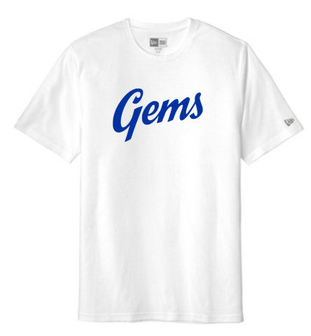 New Era® Tri-Blend Tee - White
