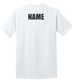 A4 Cooling Performance Short Sleeve Tee - White **NAME OPTION**