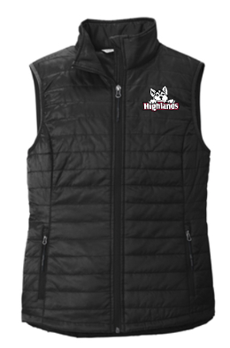 Port Authority® Women's Packable Puffy Vest - Black