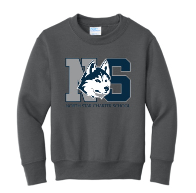 Port & Co® Youth Core Fleece Crewneck Sweatshirt