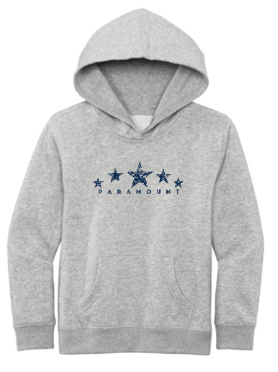 District® Youth V.I.T.™ Fleece Hoodie - Light Heather Grey