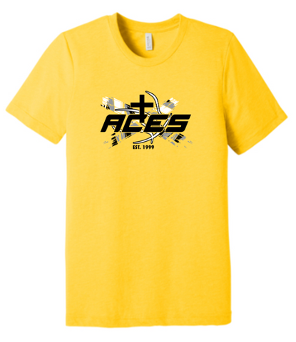 BELLA+CANVAS® Unisex Triblend Short Sleeve Tee - Yellow Gold Triblend