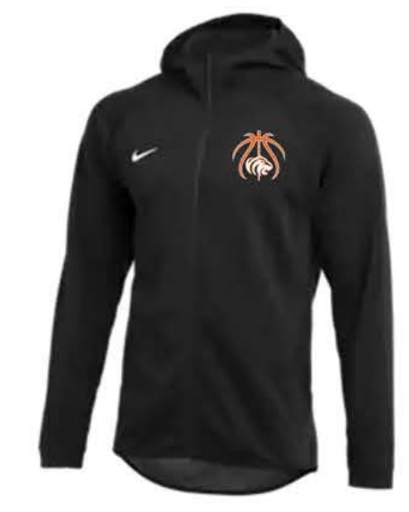 black nike showtime hoodie