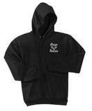 Port & Company® Essential Fleece Pullover Hooded Sweatshirt - Black