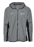 NIKE NBA CHICAGO BULLS SHOWTIME DRY HOODIE BLACK HEATHER for