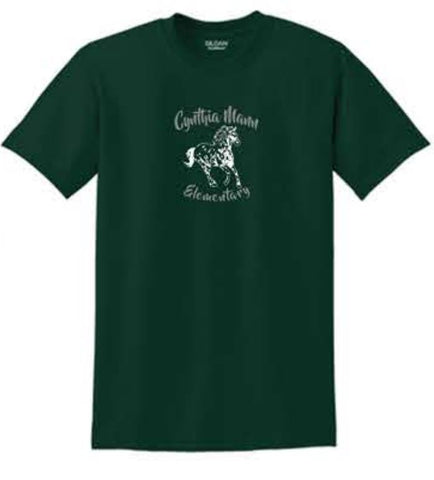 Gildan® - DryBlend® 50 Cotton/50 Poly T-Shirt - Forest Green