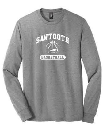 District ® Perfect Tri ® Long Sleeve Tee - Grey Frost