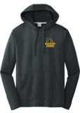 Port & Company® Performance Fleece Pullover Hooded Sweatshirt - Black