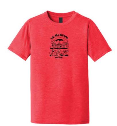 Gildan® - DryBlend® 50 Cotton/50 Poly T-Shirt - Red