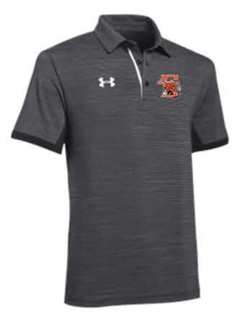 Under Armour Team Elevated Polo - Men's - Black/White – Select Printing