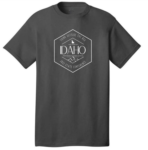 Post Falls High School - T-Shirt (Charcoal or Black Option)