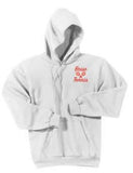 Port & Company® Essential Fleece Pullover Hooded Sweatshirt - White