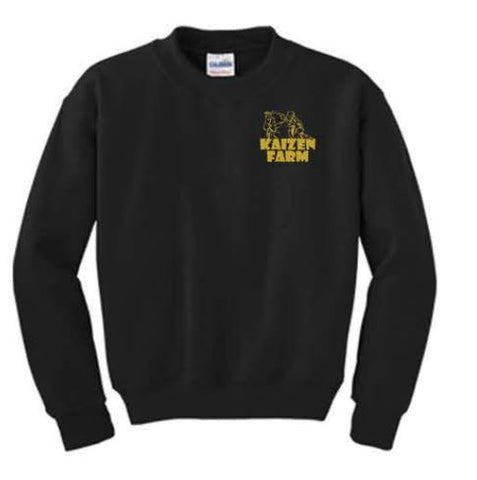 Gildan® - Youth Heavy Blend™ Crewneck Sweatshirt - Black